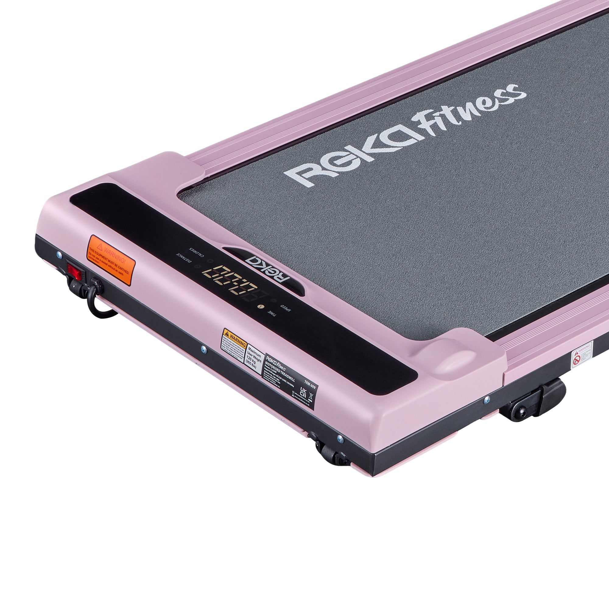 REKA Fitness Pink Treadmill - 2.25HP, Up to 6km/h Speed